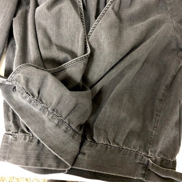 Madewell Denim Wrap Top - Picture 6 of 9